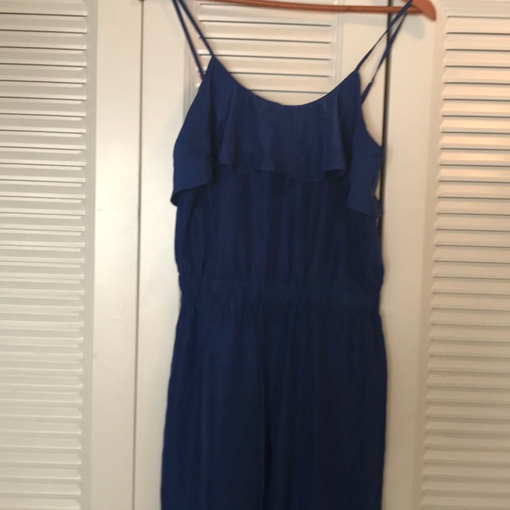Michael Kors Royal blue jumpsuit
